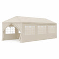 Carpa Gazebo 6x3 m Beige de Poliéster