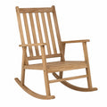 Silla Mecedora de Madera de Teca para Exterior